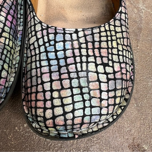 Alegria Paloma Pastel Stone Mary Jane Comfort Shoe Sz 40 - Picture 9 of 14